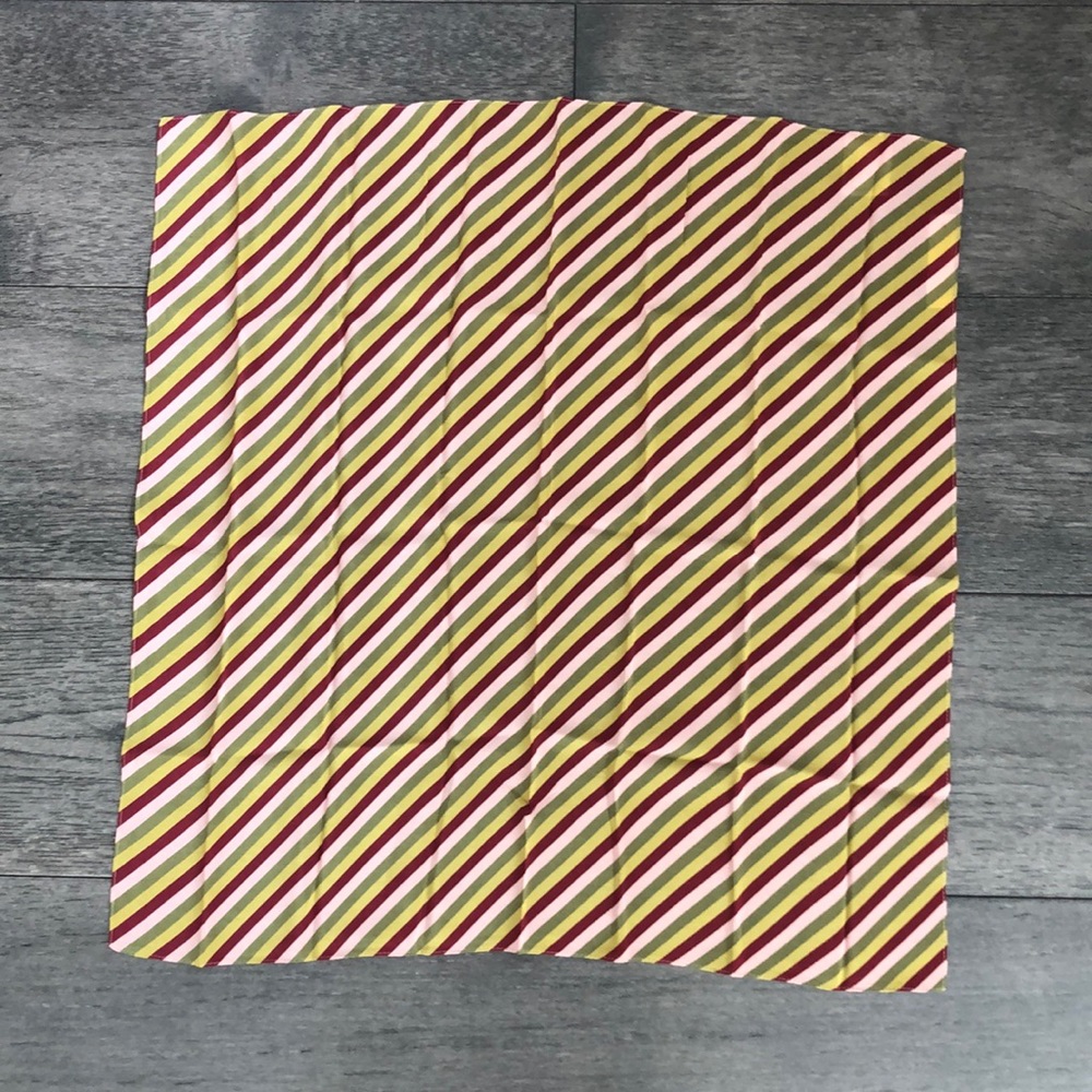 Madewell silk stripes multicolored banana - Picture 7 of 8